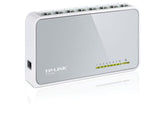 TP-LINK Desktop Switch 8-Port 10/100Mbps Fast Ethernet Switch Fanless Quiet , Desktop Design , Green Technology TL-SF1008D